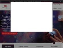 Tablet Screenshot of equinix.nl